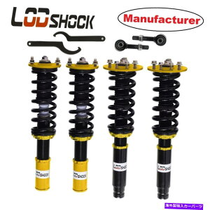�T�X�y���V���� �z���_�A�R�[�h98-02 CG/CF/CL/TL�T�X�y���V�����X�v�����O�L�b�g�̃R�C���I�[�o�[�X�g���b�g COILOVER Struts FOR HONDA ACCORD 98-02 CG/CF/CL/TL Suspension Spring Kit�y���s�A���i�z
