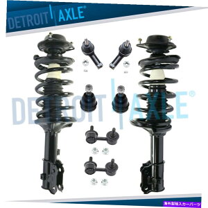 サスペンション 新しい8PC完全なフロントインストール準備完了ストラットサスペンションキットのヒュンダイ New 8pc Complete Front Quick Install Ready Strut Suspension Kit for Hyundai