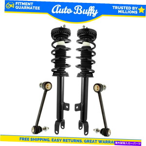 TXyV Unity 4PCStgXgbgƃRCXvO +XEFCo[N300A`W[ UNITY 4pcs Front Strut And Coil Spring + Sway Bar Link for 300, Challenger