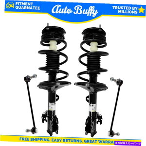 TXyV 2001-03nC_[̂߂Unity4PCStgXgbgƃRCXvO +XEFCo[N UNITY 4pcs Front Strut And Coil Spring + Sway Bar Link for 2001-03 Highlander