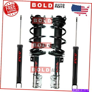 TXyV 2013N2014Nq_C\i^ɌătgRv[gXgbgAVbN4PCSZbg Front Complete Strut & Rear Shock 4PCS Set For 2013 2014 Hyundai Sonata