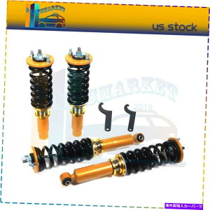 �T�X�y���V���� 1996�N����2001�N�̃z���_CR-V�R�C���I�[�o�[�V���b�N�T�X�y���V�����X�v�����O�X�L�b�gadj height For 1996-2001 Honda CR-V Coilovers Shocks Suspension Springs Kits Adj Height�y���s�A���i�z