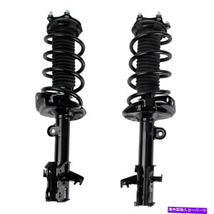 サスペンション TRQフロント完全積み込みストラットアセンブリLH RHペア2PC 15-16ホンダCR-V TRQ Front Complete Loaded Strut Assembly LH RH Pair 2pc for 15-16 Honda CR-V