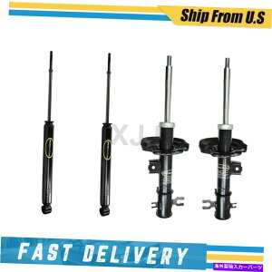 TXyV 2018N2018ÑV{[r[g4̃AtgVbNTXyVSXgbg̃Zbg Set of 4 Rear Front Shock Suspension Complete Strut For 2018-2018 Chevrolet Beat