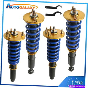�T�X�y���V���� �Z�b�g�i4�j�z���_�̃R�C���I�[�o�[�T�X�y���V�����X�g���b�g�V���b�N98-02�A�R�[�h99-03 ACURA TL CL Set(4) Coilover Suspension Strut Shocks For Honda 98-02 Accord 99-03 Acura TL CL�y���s�A���i�z
