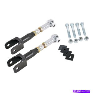 �T�X�y���V���� Ford Mustang 2015-2019 BMR�T�X�y���V����TR005H���A�I���J�[�̒����\�Ȃܐ惍�b�h For Ford Mustang 2015-2019 BMR Suspension TR005H Rear On-Car Adjustable Toe Rods�y���s�A���i�z