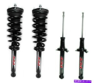 TXyV FCStgATXyVXgbgtgRCXvOXLbgNTXLS400 RWD FCS Front & Rear Suspension Struts & Front Coil Springs Kit for Lexus LS400 RWD