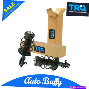 サスペンション TRQロードされたクイックコンプリートストラットスプリングマウントアセンブリLH RHペア2PCフロント新しい TRQ Loaded Quick Complete Strut Spring Mount Assembly LH RH Pair 2pc Front New