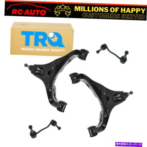 �T�X�y���V���� TRQ�t�����g�T�X�y���V�����L�b�g�R���g���[���A�[���{�[���W���C���g�X�E�F�C�o�[�����N4PC�X�v�����^�[ TRQ Front Suspension Kit Control Arms Ball Joint Sway Bar Link 4pc for Sprinter�y���s