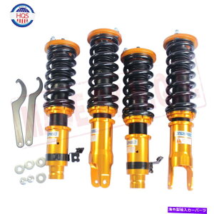 TXyV S[hRCI[o[TXyVLbgVbNAu\[o[adjB 96-00z_VrbN̍ Gold Coilover Suspension Kits Shock Absobers Adj. Height For 96-00 Honda Civic