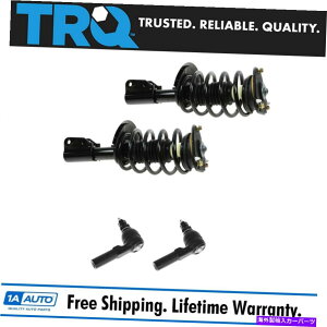 �T�X�y���V���� Buick Olds�p��TRQ�t�����g�X�g���b�g�X�v�����O�A�Z���u���A�E�^�[�^�C���b�h�G���h�L�b�g�Z�b�g4 TRQ Front Strut Spring Assemblies Outer Tie Rod Ends Kit Set of 4 for Buick Olds�y���s�A���i�z