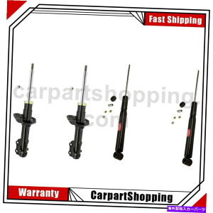�T�X�y���V���� 4��Kyb Shocks��Struts�T�X�y���V�����X�g���b�g�t�����g���A�t�H���N�X���[�Q���J�u���I 4 KYB Shocks & Struts Suspension Struts Front Rear For Volkswagen Cabrio�y���s�A���i�z