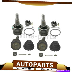 �T�X�y���V���� 4PCS MOOG 1997-1999 DODGE RAM 1500 RWD�̃t�����g�A�b�p�[�Ɖ��̃T�X�y���V�����{�[���W���C���g 4Pcs MOOG Front Upper & Lower Susp Ball Joint For 1997-1999 Dodge Ram 1500 RWD�y���s�A���i�z