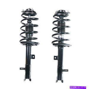 TXyV 2007N2010ÑW[vpgIbg̃tg +ETChVbNXgbgXvO Pair Front Left + Right Side Shock Strut & Spring For 2007-2010 Jeep Patriot