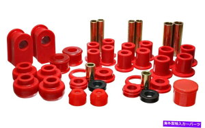TXyV GlM[TXyV92-06tH[hE-250/E-350 VAN 2WD RED HYPER-FLEX}X^[ubVOS Energy Suspension 92-06 Ford E-250/E-350 Van 2WD Red Hyper-flex Master Bushing S
