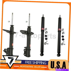 サスペンション 除外-G KYBフロントリアショックアブソーバーストラット4xフィット1996-2000トヨタRAV4 Excl-G KYB Front Rear Shock Absorber Struts 4x fits 1996-2000 Toyota RAV4