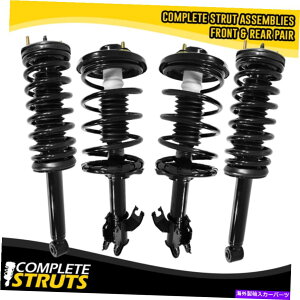 TXyV 1995N1999N̓Y}LV}tgANCbNRv[gXgbgRCXvOX For 1995-1999 Nissan Maxima Front & Rear Quick Complete Struts & Coil Springs
