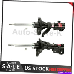 TXyV KybSȃXgbgtgtgEZbg2002N2005Ñz_VrbN KYB Complete Strut Front Left & Right Set of 2 for 2002-2005 Honda Civic