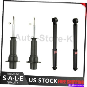 TXyV KybtgAVbN2002-2012 Jeep Liberty4̊SȃXgbgZbg KYB Front Rear Shock Complete Strut Set of 4 For 2002-2012 Jeep Liberty