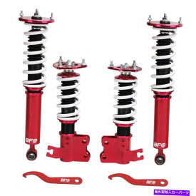 サスペンション 240SX S14 1995/1996/1997/1998のBFOコイルオーバーサスペンション低下キットレッド BFO Coilover For 240sx S14 1995/1996/1997/1998 Suspension Lowering Kit Red