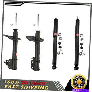 サスペンション 96 97 98 99 00トヨタRAV4用のフロントリアKYBエクスクトクショックアブソーバーストラット Front Rear KYB Excl-G Shock Absorber Struts For 96 97 98 99 00 Toyota RAV4
