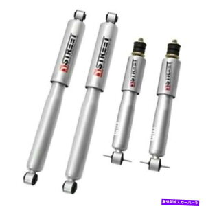サスペンション Belltech 9522ストリートパフォーマンスフロント&リアショックアブソーバーセット Belltech 9522 Street Performance Front & Rear Shock Absorber Set