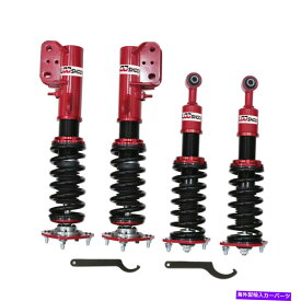 サスペンション Mitsubishi Lancer GTS Sedan 4-Door 08-17のコイルオーバーサスペンションストラットを下げる Lowering COILOVER Suspension Struts FOR MITSUBISHI LANCER GTS Sedan 4-Door 08-17