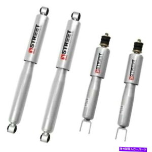 �T�X�y���V���� Belltech 9513�X�g���[�g�p�t�H�[�}���X�t�����g�����A�V���b�N�A�u�\�[�o�[�Z�b�g Belltech 9513 Street Performance Front & Rear Shock Absorber Set