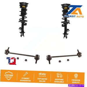 �T�X�y���V���� ���Y���F���T�L���[�u�p�̃t�����g�R���v���[�g�V���b�N�A�Z���u����TQ�����N�L�b�g Front Complete Shock Assembly And TQ Link Kit For Nissan Versa Cube