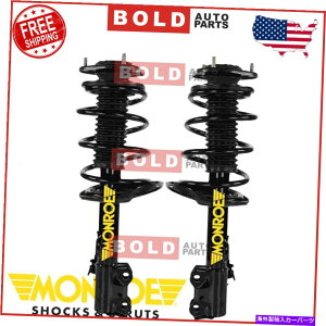 TXyV 2 2006-2012g^RAV4 L4̃tgRv[gXgbgRCXvOZbg[ 2 Front Complete Strut & Coil Spring Set MONROE For 2006-2012 Toyota RAV4 L4