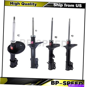 TXyV tgATXyVXgbg4 x KybVbNƃq_C2000-2006̃Xgbg Front Rear Suspension Strut 4 X KYB Shocks & Struts For Hyundai 2000-2006