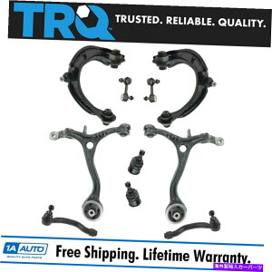 �T�X�y���V���� TRQ�R���g���[���A�[���{�[���W���C���g�X�E�F�C�o�[�����N�^�C���b�h�X�e�A�����O�T�X�y���V�����L�b�g10pc TRQ Control Arm Ball Joint Sway Bar Link Tie Rod Steering Suspension Kit 10pc�y��