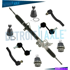 �T�X�y���V���� 9PC���Y�^�C�^���A���}�_�p�̊��S�ȃp���[�X�e�A�����O���b�N���s�j�I���T�X�y���V�����L�b�g 9pc Complete Power Steering Rack & Pinion Suspension Kit for Nissan Titan Armada