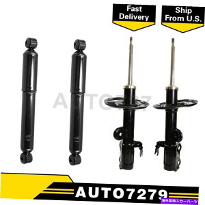 サスペンション 2006年から2012年のトヨタRAV4のモンローフロントリア4ショックアブソーバーサスペンションストラット Monroe Front Rear 4 Shock Absorber Suspension Strut For 2006-2012 Toyota RAV4
