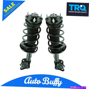 サスペンション TRQロードされたクイックコンプリートストラットスプリングマウントアセンブリLH RHペア2PCフロント新しい TRQ Loaded Quick Complete Strut Spring Mount Assembly LH RH Pair 2pc Front New