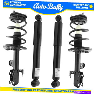 サスペンション Unity 4PCフロント&リアストラットとコイルスプリングショックアブソーバートヨタRAV4 Unity 4pc Front & Rear Struts and Coil Spring Shock Absorber for Toyota RAV4