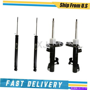 TXyV 4̃AtgVbNTXyVSXgbgtBbg2010-2011}c_3̃Zbg Set of 4 Rear Front Shocks Suspension Complete Struts Fits 2010-2011 Mazda 3