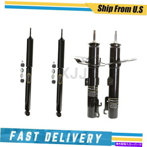 TXyV 4̃AtgVbNTXyVRv[gXgbgtBbg2006-2011tH[htH[JX̃Zbg Set of 4 Rear Front Shocks Suspension Complete Struts Fits 2006-2011 Ford Focus