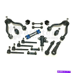 �T�X�y���V���� 19 PC���S�ȃT�X�y���V�����ƃX�e�A�����O�L�b�g�t�B�b�g1999�V�{���[K1500�x�O5.7L 19 Pc Complete Suspension & Steering Kit Fits 1999 Chevrolet K1500 Suburban 5.7L�y���s�A���i�z