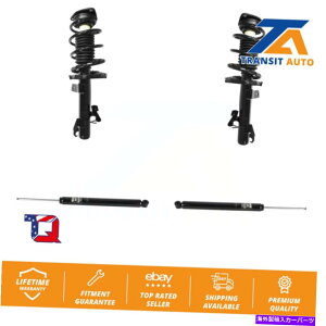 TXyV Mazda 3̃tgARv[gRCXvOLbgMazdaspeedfO܂ Front Rear Complete Strut Coil Spring Kit For Mazda 3 Excludes MazdaSpeed Model