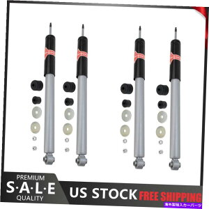 サスペンション メルセデスW210 E430 00?02完全なサスペンションキットのKYB4ショック KYB 4 Shocks For Mercedes W210 E430 00 to 02 Complete Suspension KIT