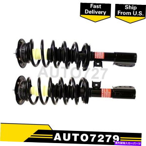 �T�X�y���V���� �������[�t�����g���E2x�X�g���b�g�ƃR�C���X�v�����O�|���e�B�A�b�N�g�����g2006 Monroe Front Left Right 2X Strut and Coil Spring Set For Pontiac Torrent 2006�y���s�A���i�z