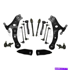 TXyV tg14 PCRg[A[^CbhƃXEFCo[^CbhLbgtBbg2009g^J Front 14 Pc Control Arms Tie Rods & Sway Bar Tie Rods Kit Fits 2009 Toyota Camry