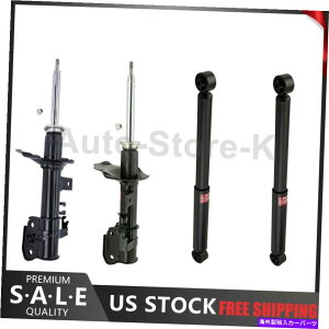 TXyV KybtgAVbN2001N̓YpXt@C_[p4̊SȃXgbgZbg KYB Front & Rear Shock Complete Strut Set of 4 For 2001 Nissan Pathfinder