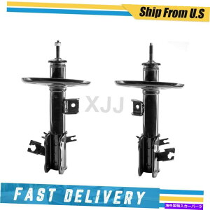 TXyV 2009-2014Y}LV}2̑OʍOʂ̊SȃXgbg̃Zbg Set of 2 Front Left Front Right Complete Struts For 2009-2014 Nissan Maxima
