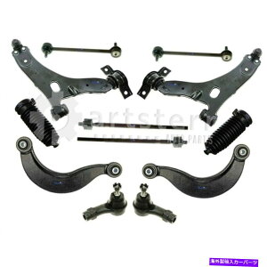 TXyV tg12 PCRg[A[^Cbhx[u[ctBbg2004tH[htH[JX| ps35695- Front 12 Pc & Control Arms Tie Rods Bellow Boots Fits 2004 Ford Focus | PS35695-