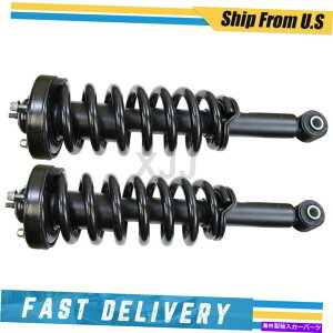 TXyV 2011N2013NFord F-150 RWD2̃tgSȃXgbgRCXvÕ[Zbg Monroe Set of 2 Front Complete Strut & Coil Spring For 2011-2013 Ford F-150 RWD
