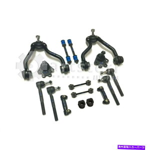 �T�X�y���V���� �t�����g16 PC�R���g���[���A�[���{�[���W���C���g���X�E�F�C�o�[�����N�L�b�g�t�B�b�g1999 GMC K1500 Subu Front 16 Pc Control Arms Ball Joint & Sway Bar Link Kit Fits 1999 GMC K1500 Subu�y���s�A��