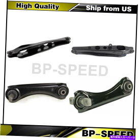 サスペンション リアアッパーサスペンションコントロールアーム4 x Mevotech Supreme for Honda 1997-2001 Rear Upper Lower Suspension Control Arm 4 X Mevotech Supreme For Honda 1997-2001