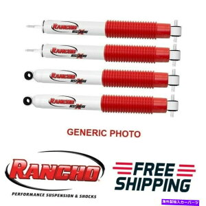 TXyV RanchoRS5000XtgAVbNAu\[o[̃`FL[/SjAW/ 0 "tg Rancho RS5000X Front & Rear Shock Absorbers for Cherokee/Wagoneer w/ 0" Lift